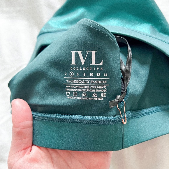 NWT Shimmer Keyhole Bra in Atlantic Deep Size 4 - Picture 4 of 4